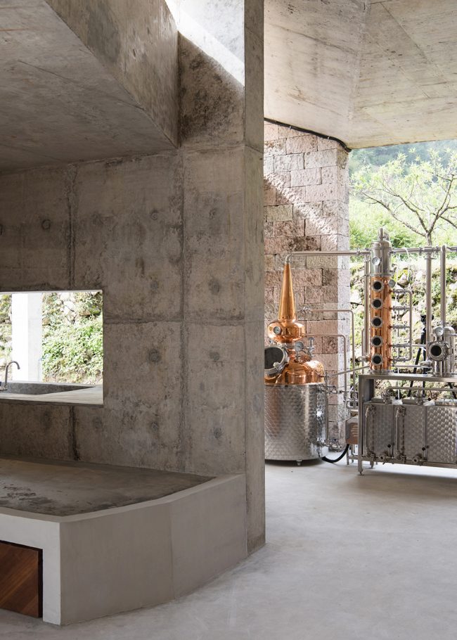 Lishui Two three House Distillery China by Nota Architects