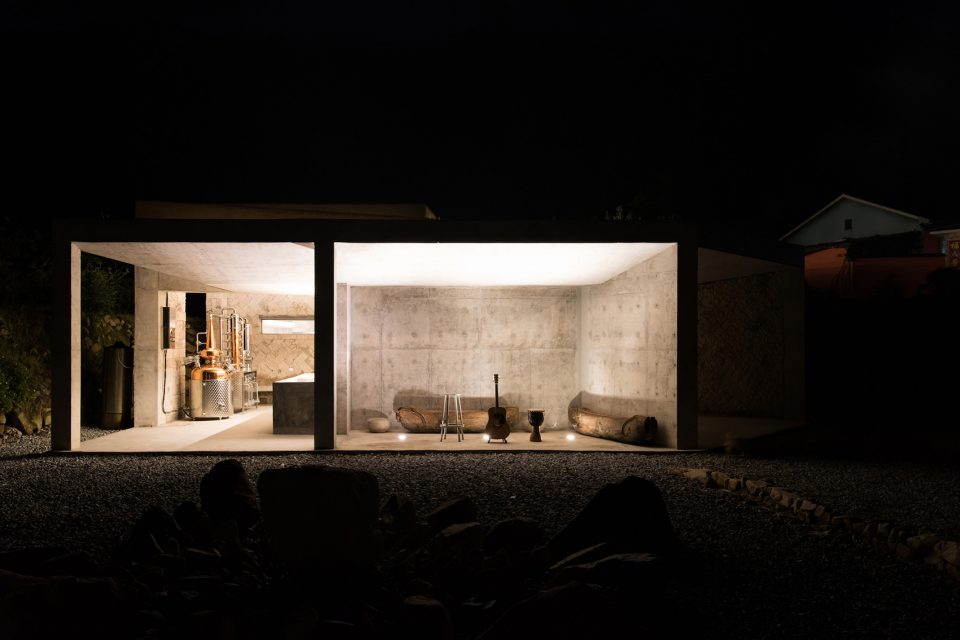 Lishui Two three House Distillery China by Nota Architects