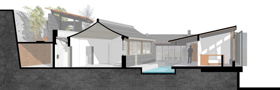 House Close to the Great Wall China by Jin Lei