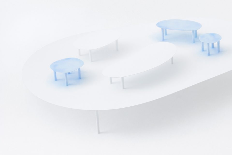 Watercolour collection for Friedman Benda by nendo