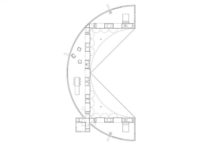 gooood interview pezo von ellrichshausen rode house plan