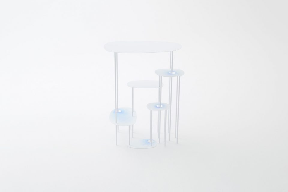 Watercolour collection for Friedman Benda by nendo