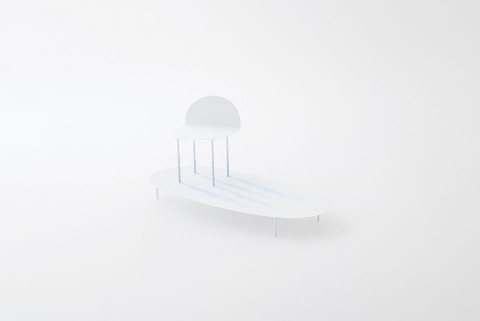 Watercolour collection for Friedman Benda by nendo