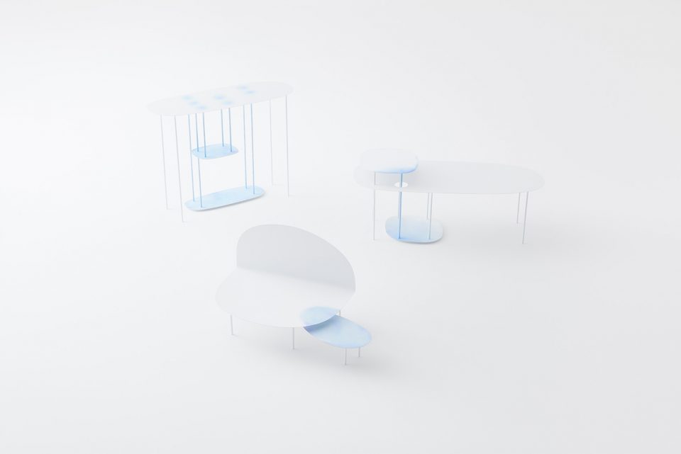 Watercolour collection for Friedman Benda by nendo