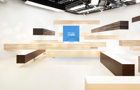 富士电视台 PRIME 新闻品牌形象打造 / nendo