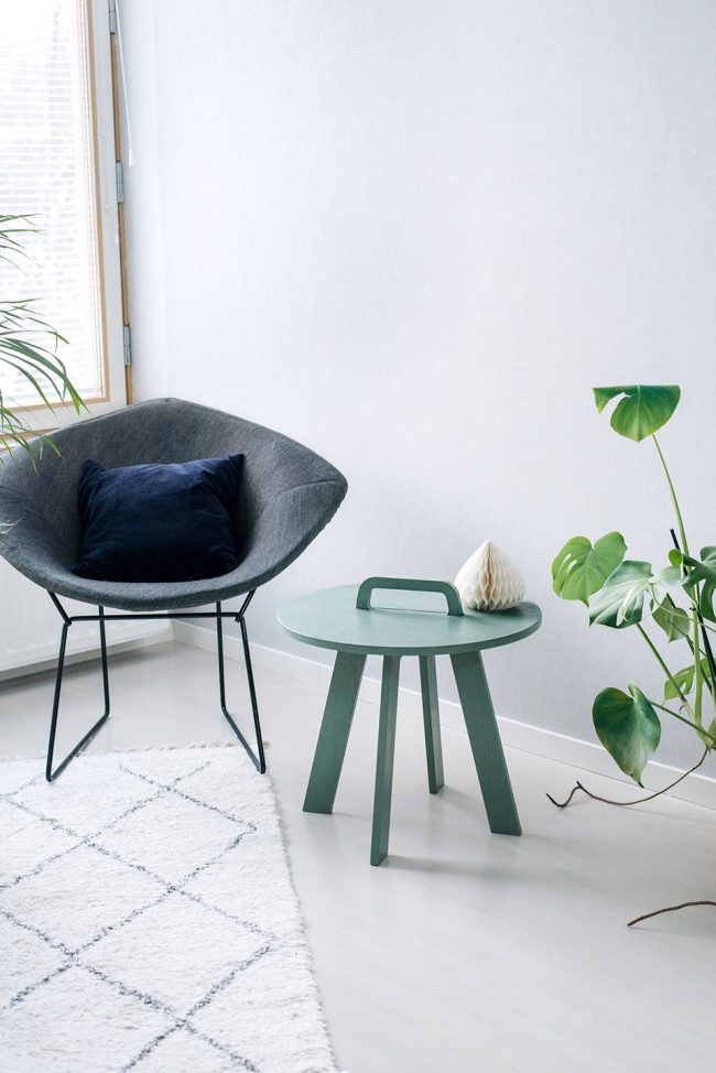The Element No.1 side table by Simo Lahtinen