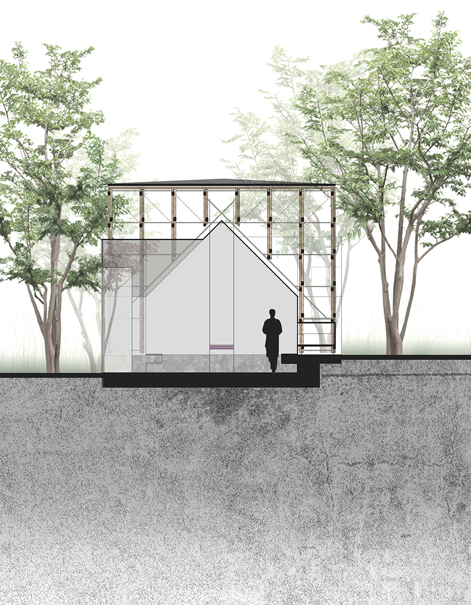 the posthouse of yangshupu ren ren wu china by original design studiotjad
