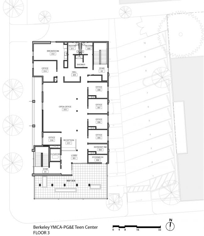berkeley ymca pge teen center by noll tam architects