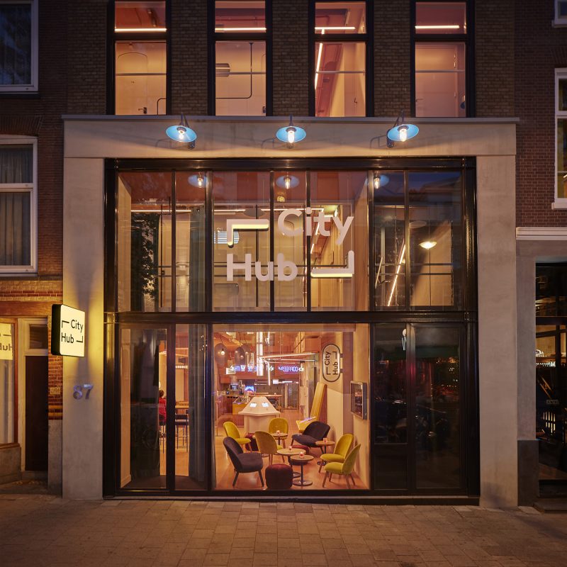 Interior Design of CityHub Rotterdam by Studio Modijefsky
