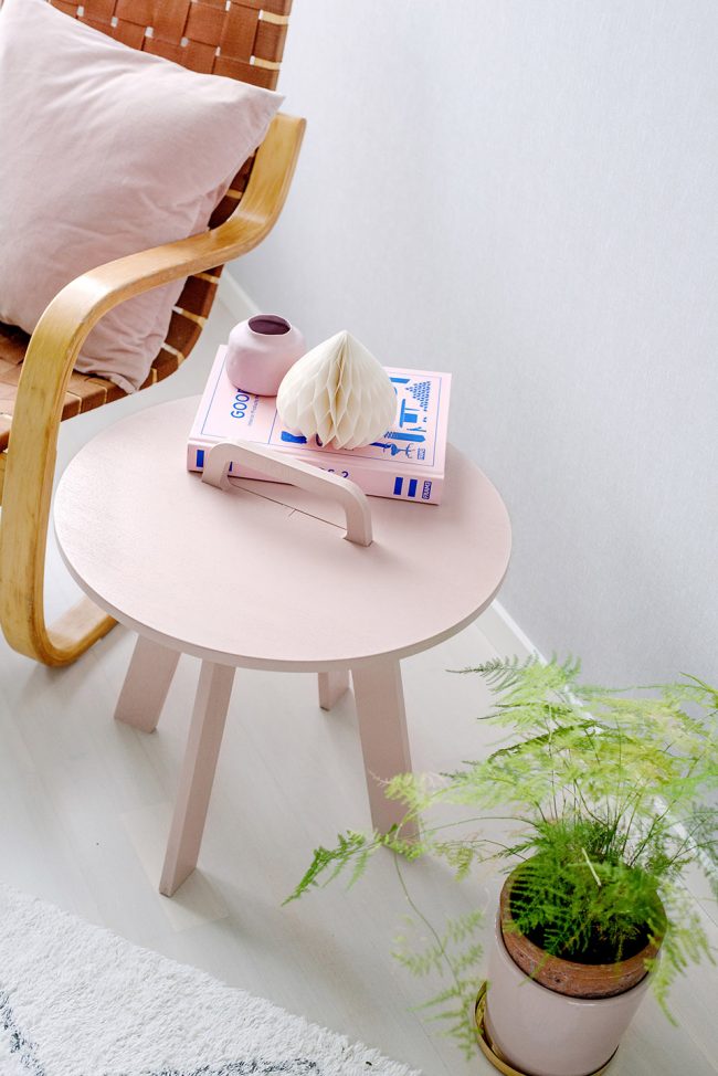 The Element No.1 side table by Simo Lahtinen