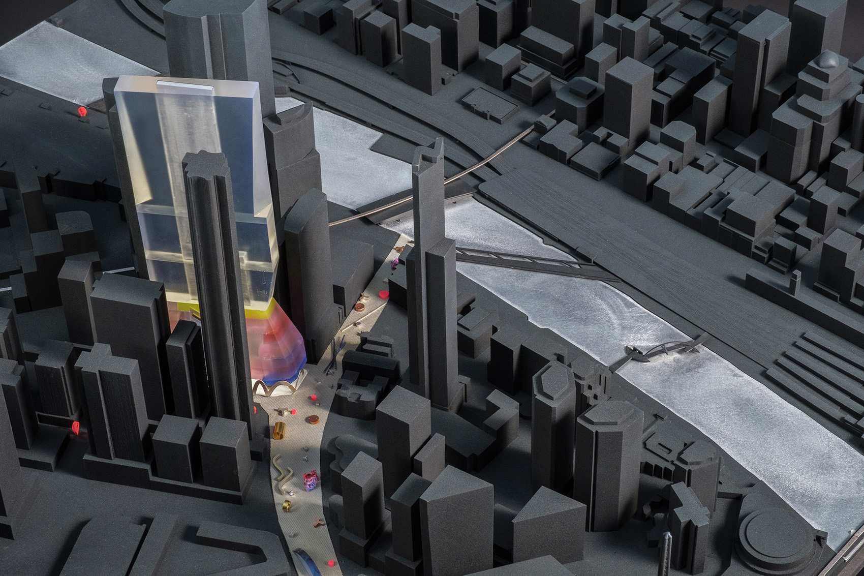 oma reveals its proposal for southbank by beulah