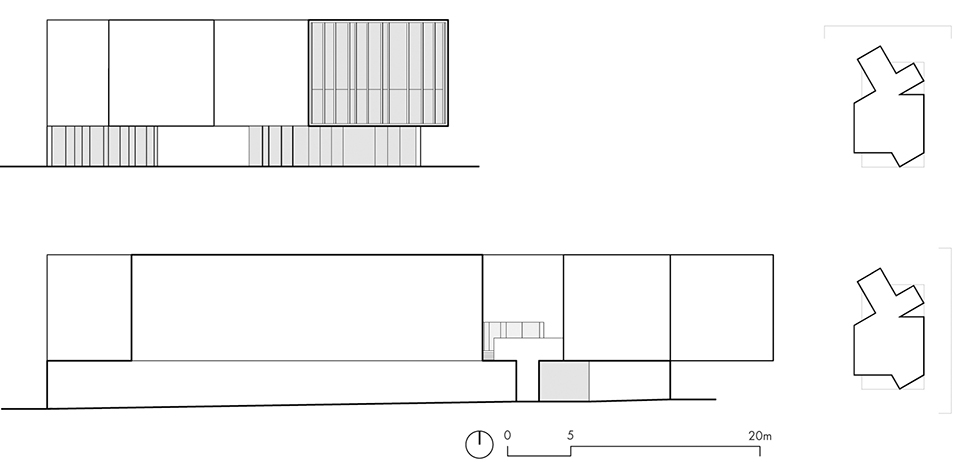 allende performance hall and rehearsal studios in mons en baroeul by dominique coulon associes
