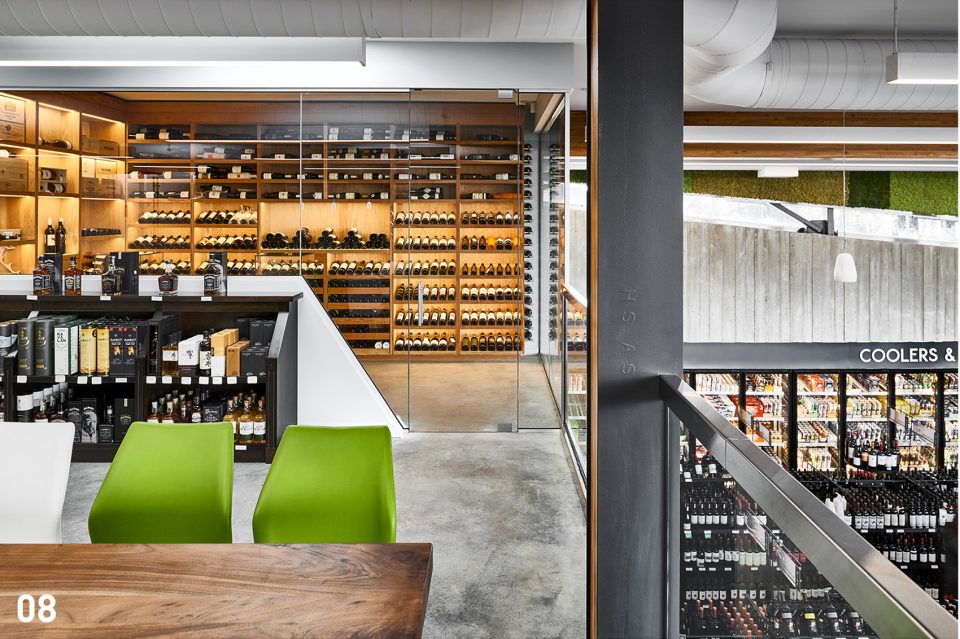 Tudor House Liquor Store by GBL Architects