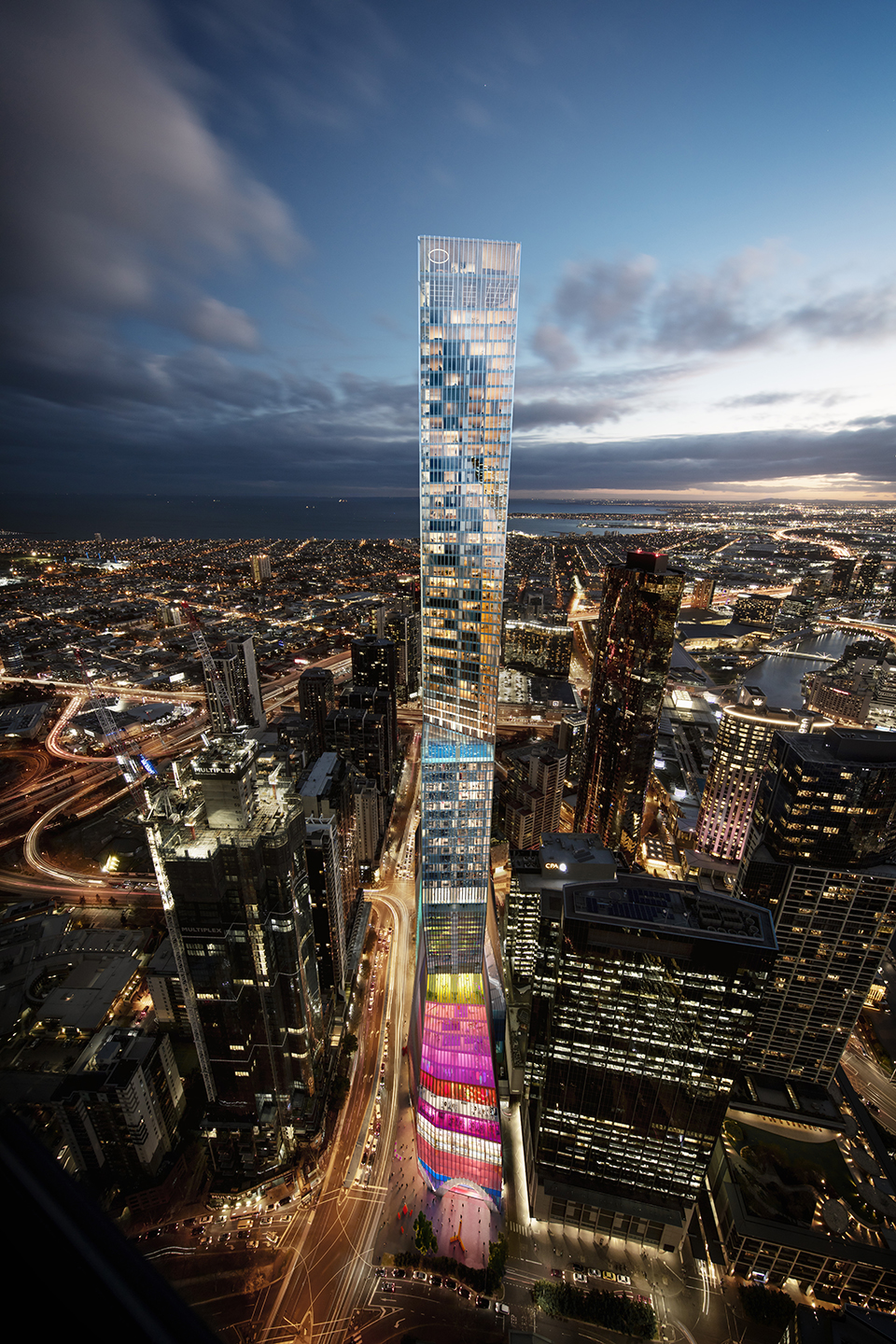 oma reveals its proposal for southbank by beulah