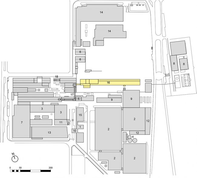 The Fantoni Plaxil 8 manufacturing building by Studio Valle Architetti Associati