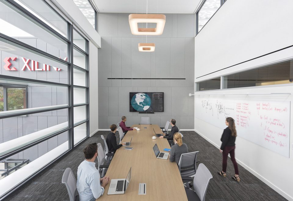 Xilinx Headquarters Building 3 Renovation by Noll Tam Architects