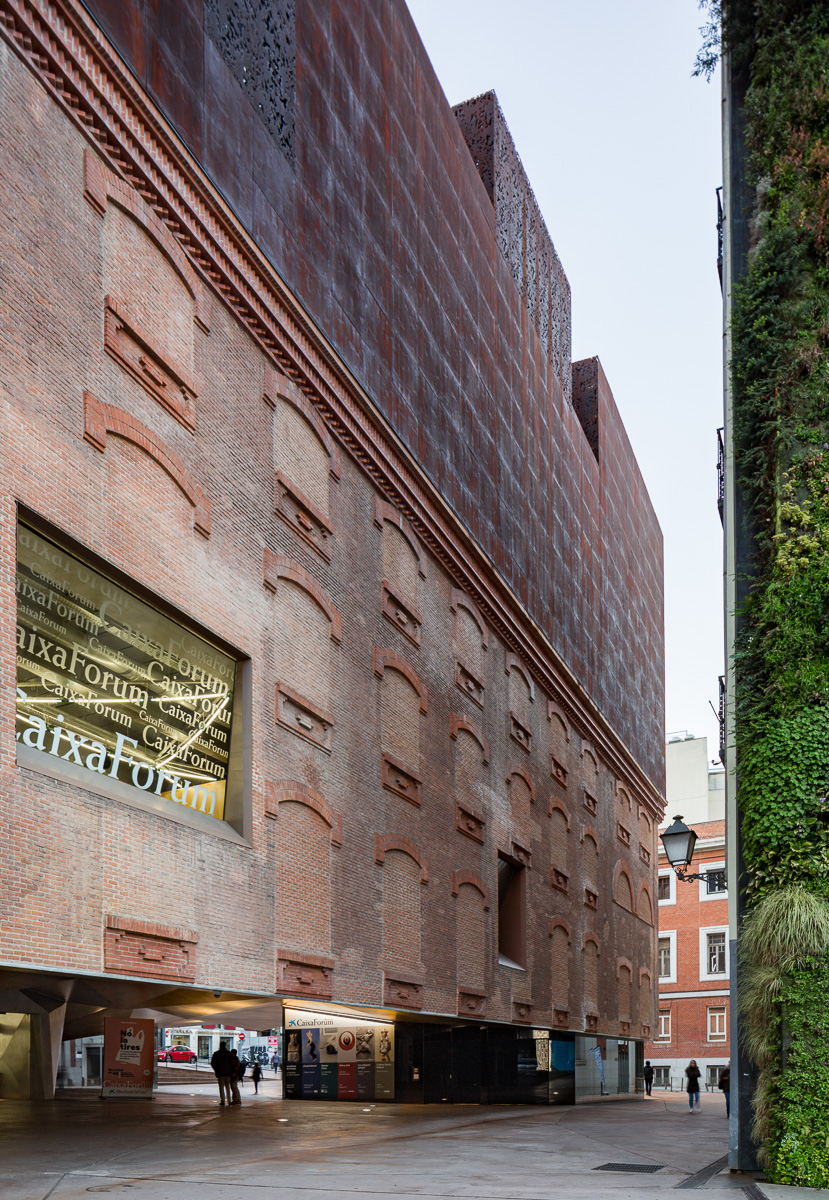 caixaforum文化中心马德里herzogdemeuron