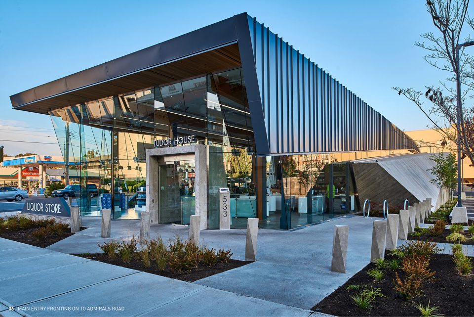 Tudor House Liquor Store by GBL Architects