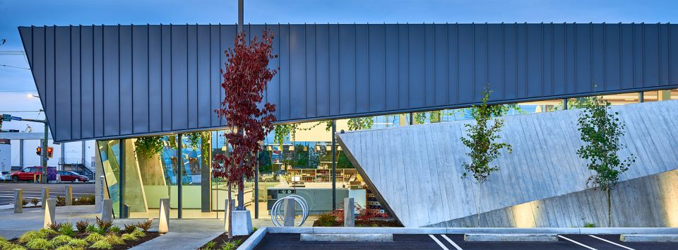 Tudor House Liquor Store by GBL Architects