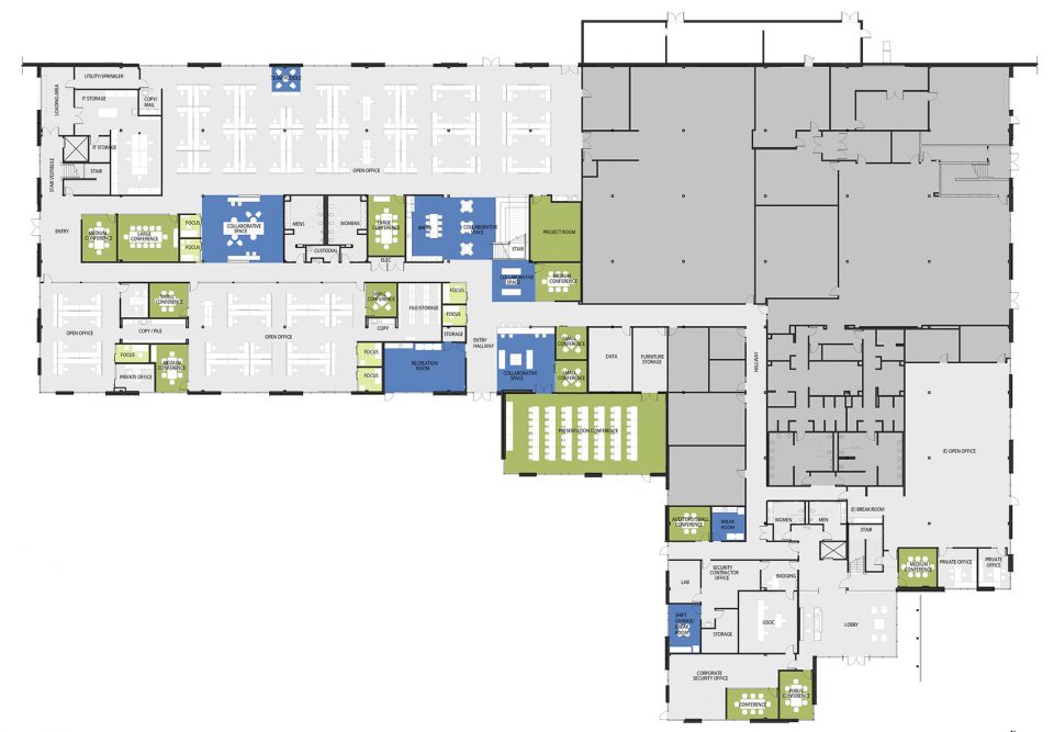 Xilinx Headquarters Building 3 Renovation by Noll Tam Architects