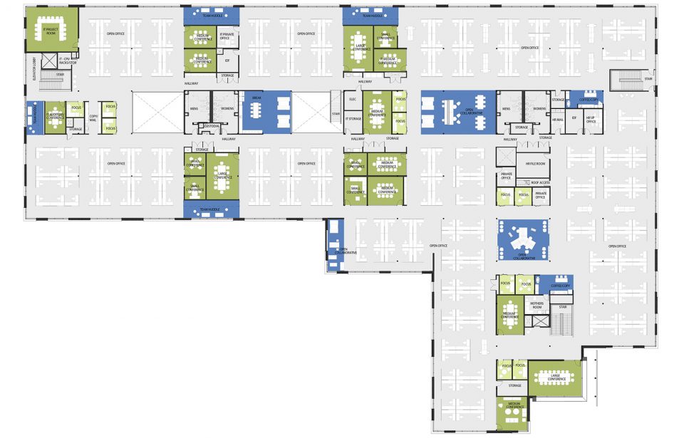 Xilinx Headquarters Building 3 Renovation by Noll Tam Architects
