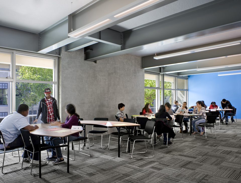 berkeley ymca pge teen center by noll tam architects