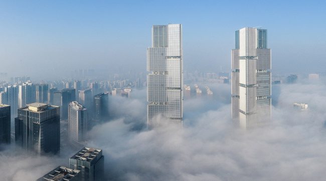 郑东绿地中心，郑州 / gmp