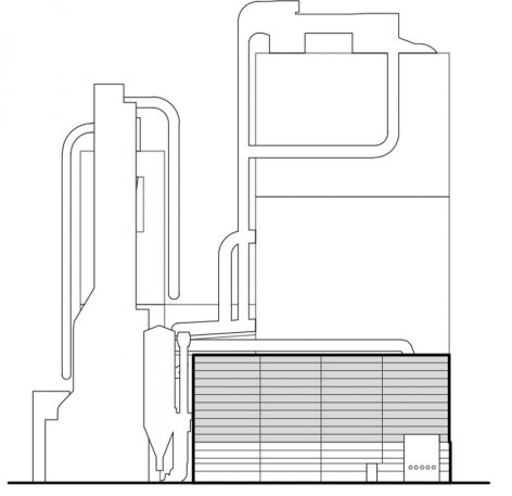 The Fantoni Plaxil 8 manufacturing building by Studio Valle Architetti Associati