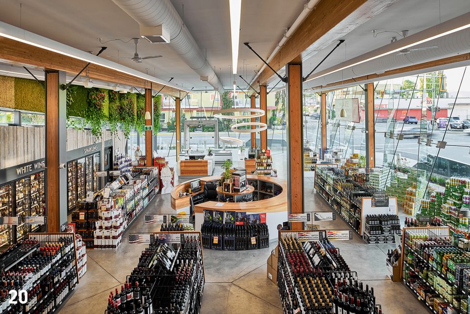 Tudor House Liquor Store by GBL Architects