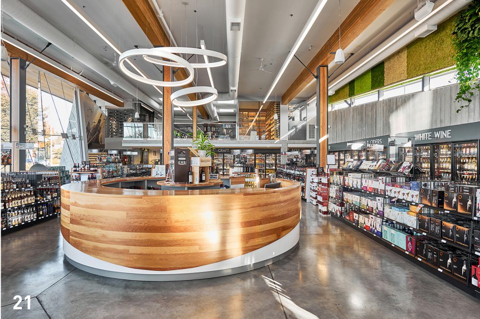 Tudor House Liquor Store by GBL Architects