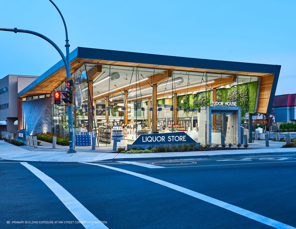 Tudor House Liquor Store by GBL Architects