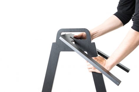 The Element No.1 side table by Simo Lahtinen