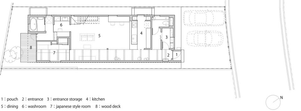 Ishibehigashi House by ALTS DESIGN OFFICE