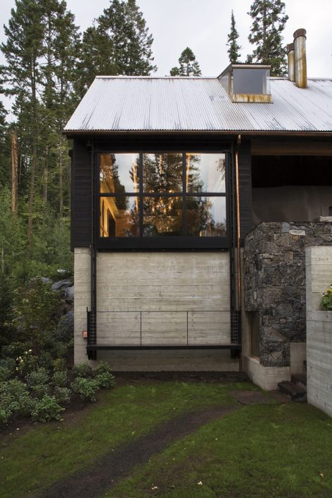 stone creek camp master house by andersson wise architects