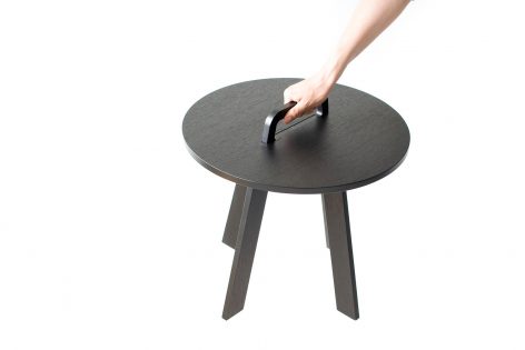 The Element No.1 side table by Simo Lahtinen