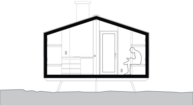 DublDom in Kandalaksha by BIO Architects
