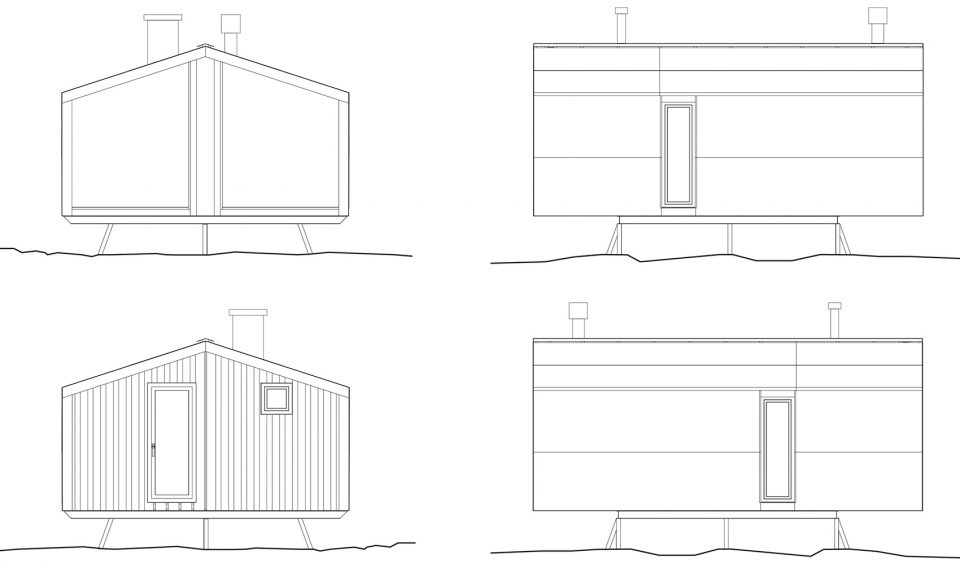 DublDom in Kandalaksha by BIO Architects