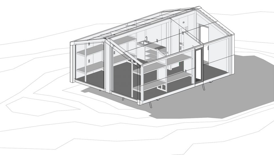 DublDom in Kandalaksha by BIO Architects