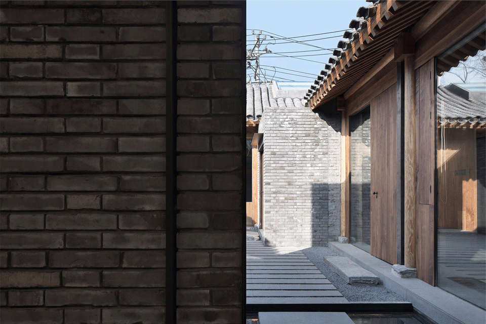 Beijing Bai TaSi Hutong courtyard house renovation by B.L.U.E. Architecture Studio