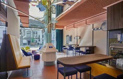 CityHub酒店室内设计，鹿特丹 / Studio Modijefsky