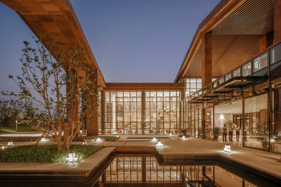 Central Building of Wuzhi Demonstration Area UDG basicwork studio