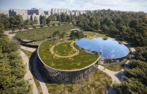 布拉格植物园体验馆，布拉格 / Fránek Architects