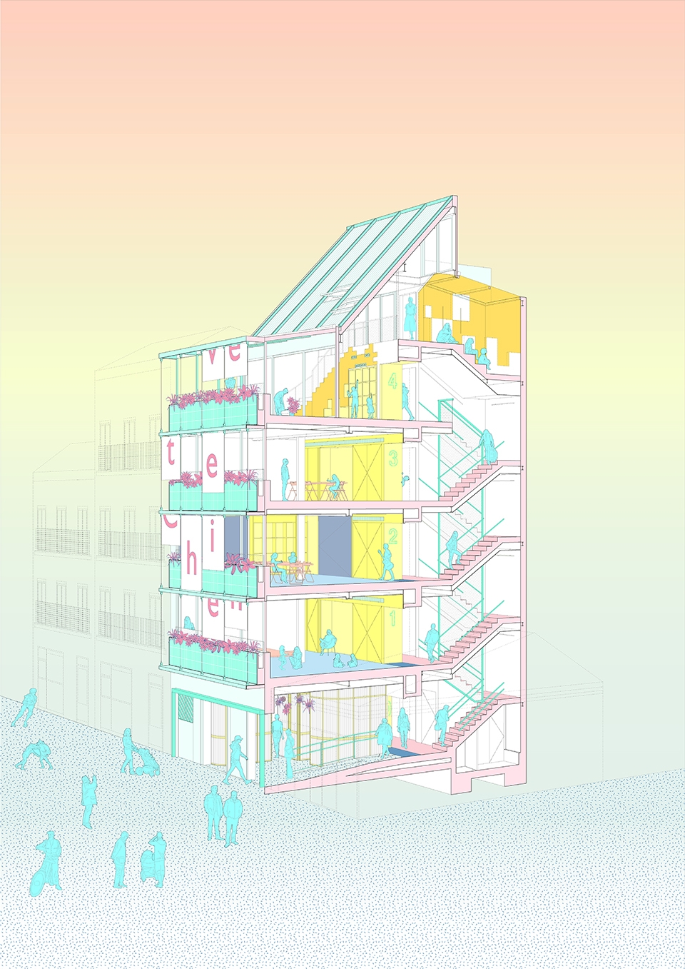Building Refurbishment for the Save The Children Foundation by elii