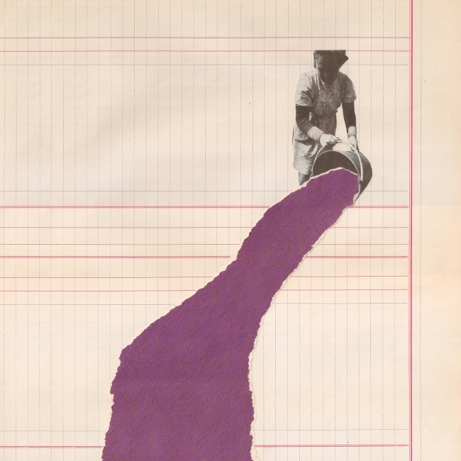 Handmade collage Fitacola