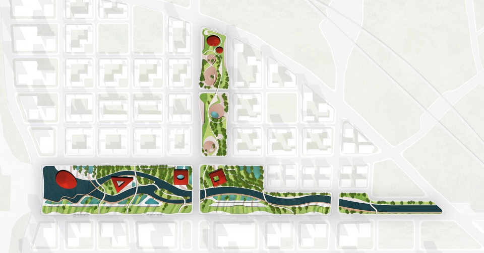 The Asian Games Athlete Village International Zone Powerhouse Company and Benthem Crouwel Architects