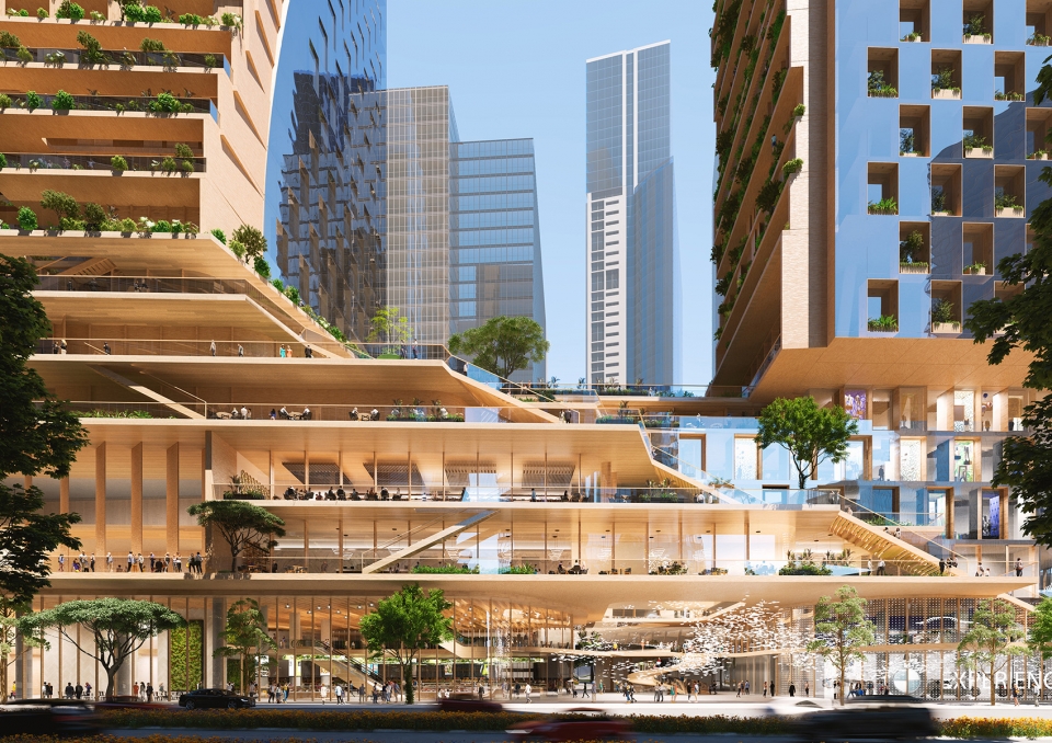 UNStudios design wins Southbank by Beulah competition