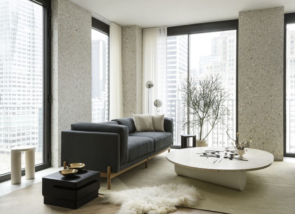 material interiors exhibition by radnor workstead