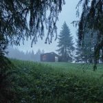 “伸入野外”的Ark小屋，斯洛伐克 / Ark shelter studio