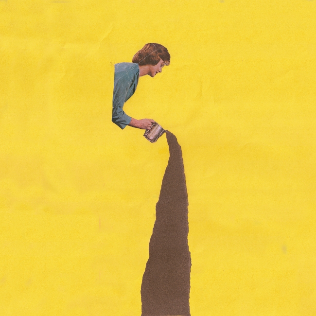 Handmade collage Fitacola