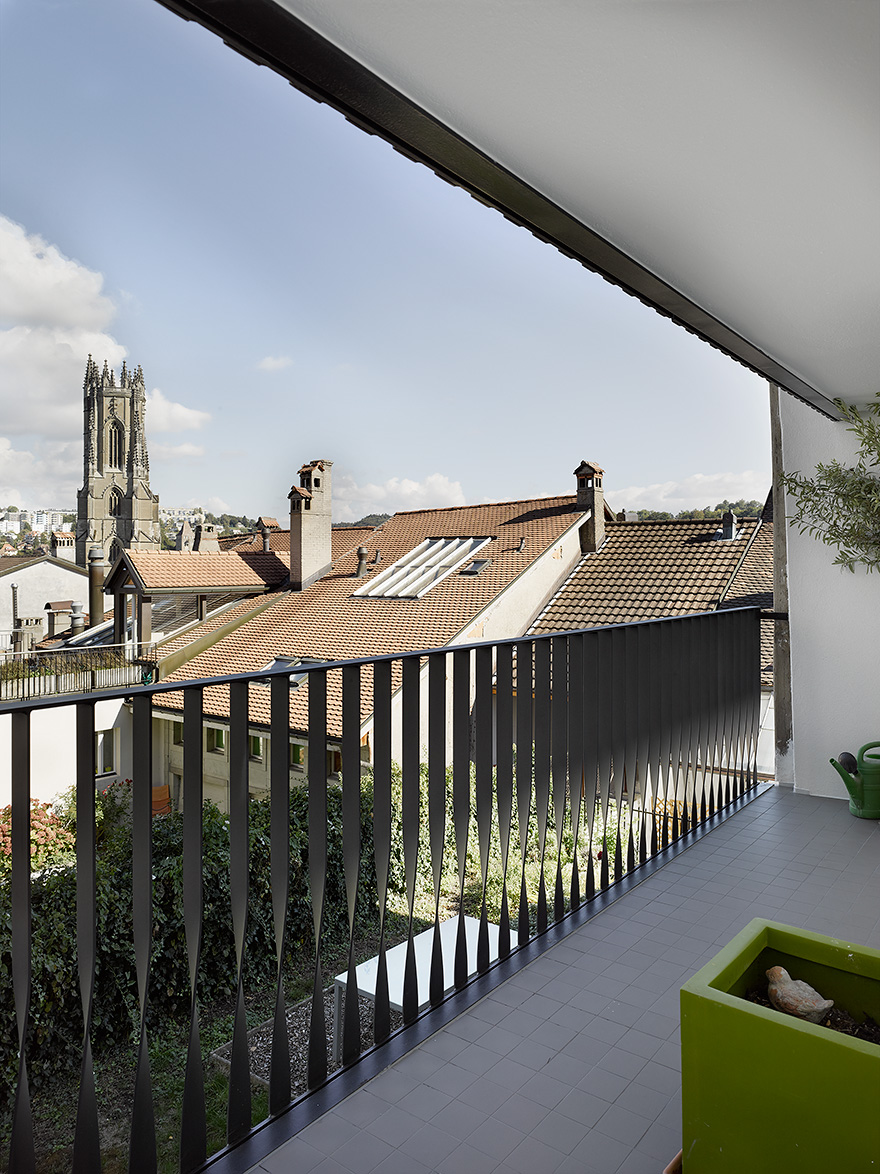 house in old town fribourg by boegli kramp architekten